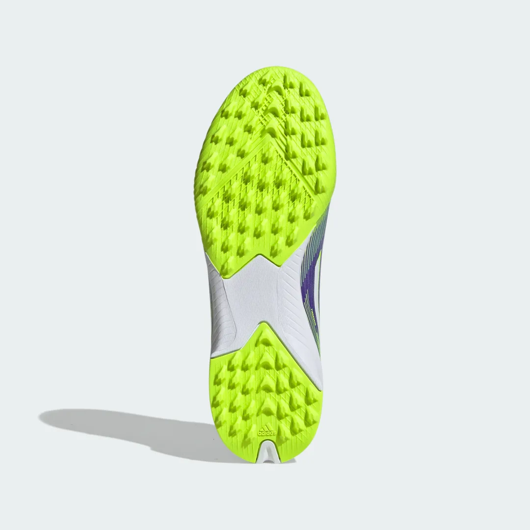 Detalle 2 de Adidas Bota F50 League moqueta (niño) – color violeta