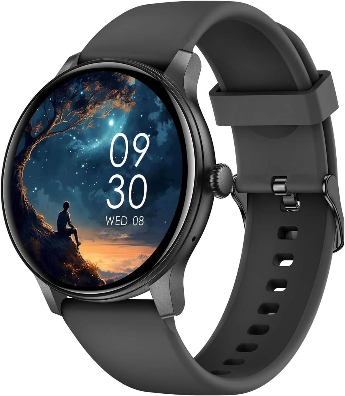 Detalle de Smartwatch Uomo Donna con Chiamate Bluetooth – Orologio Rotondo 1,38" con 147+ Modalità Sportive e IP68