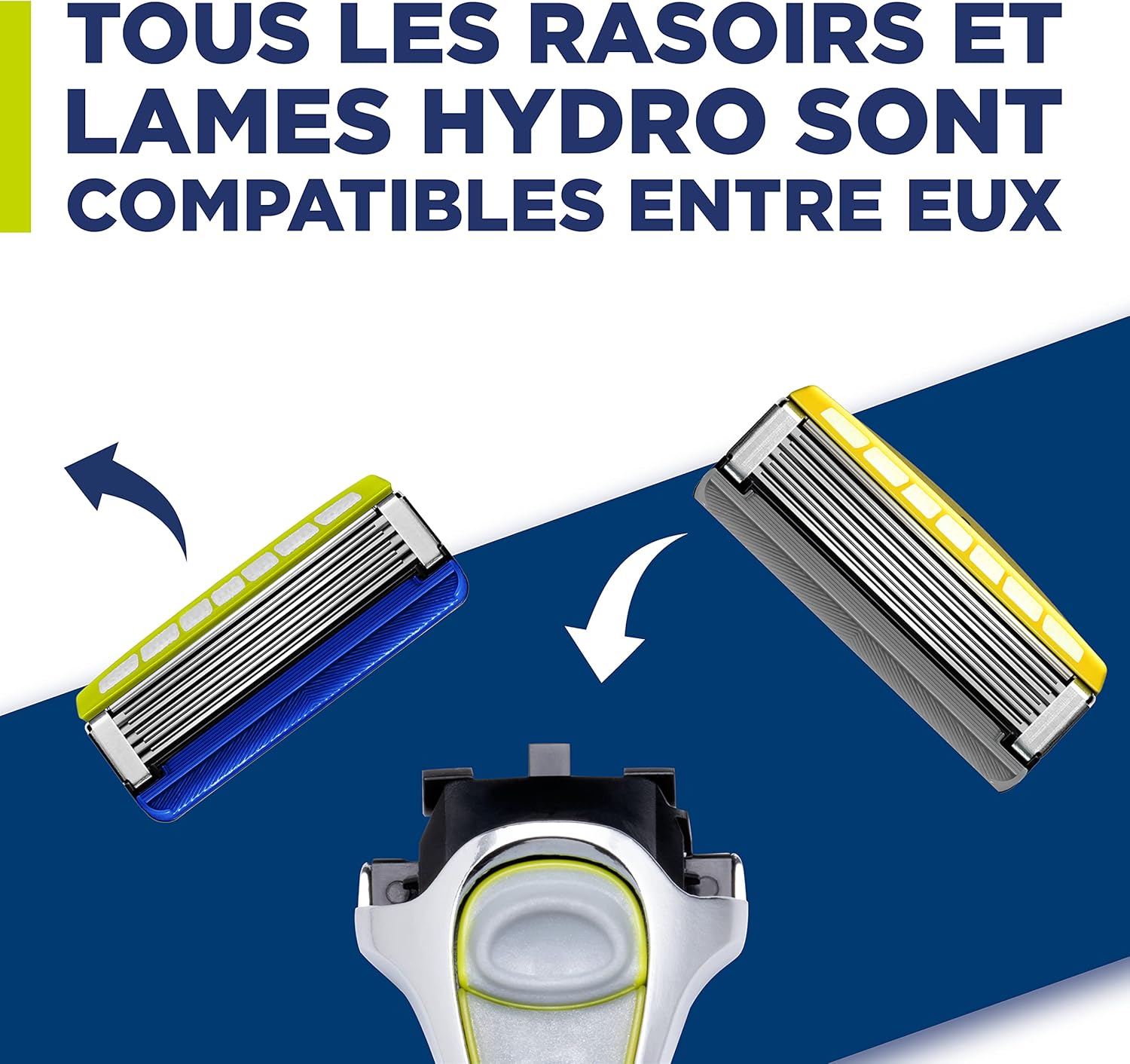 Detalle de Wilkinson Sword Hydro 5 Sensitive Razor for Men – 4 Piece Set (Pack of 2)