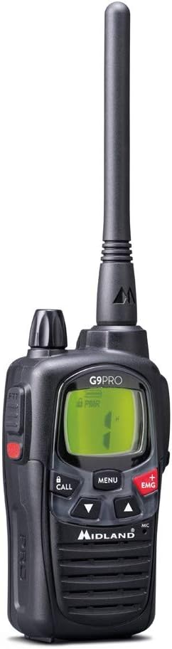 Thumbnail 1 de Midland G9 Pro C1385 – radiotelefon PMR446, IPX4, 34 kanały, akumulatory 1800 mAh