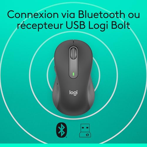 Thumbnail 6 de Logitech Signature M650 L – Souris sans fil Grande Taille, mains larges, Bluetooth et multi‑device