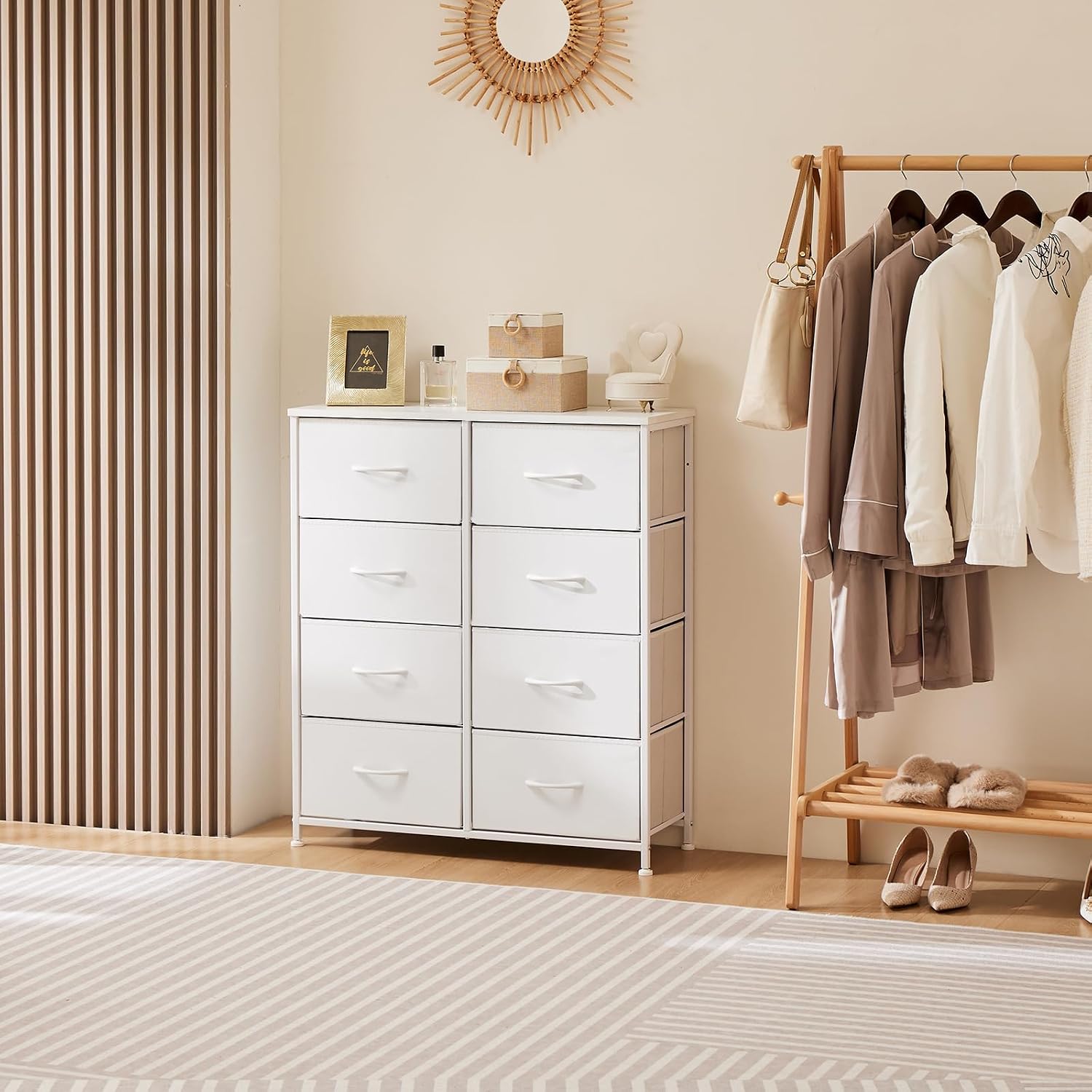 Thumbnail 6 de Sweetcrispy Fabric Dresser, 8 Drawers