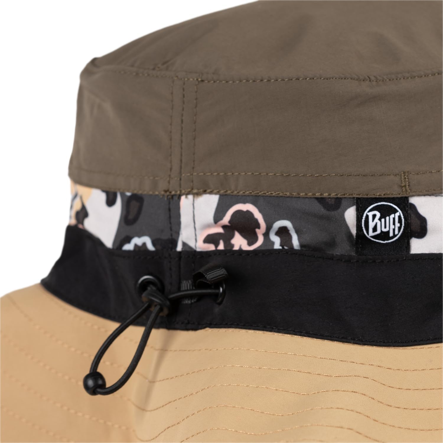 Detalle de Buff® Casquette 5 Panel Go Flexible – UPF50, ajustable, légère et durable