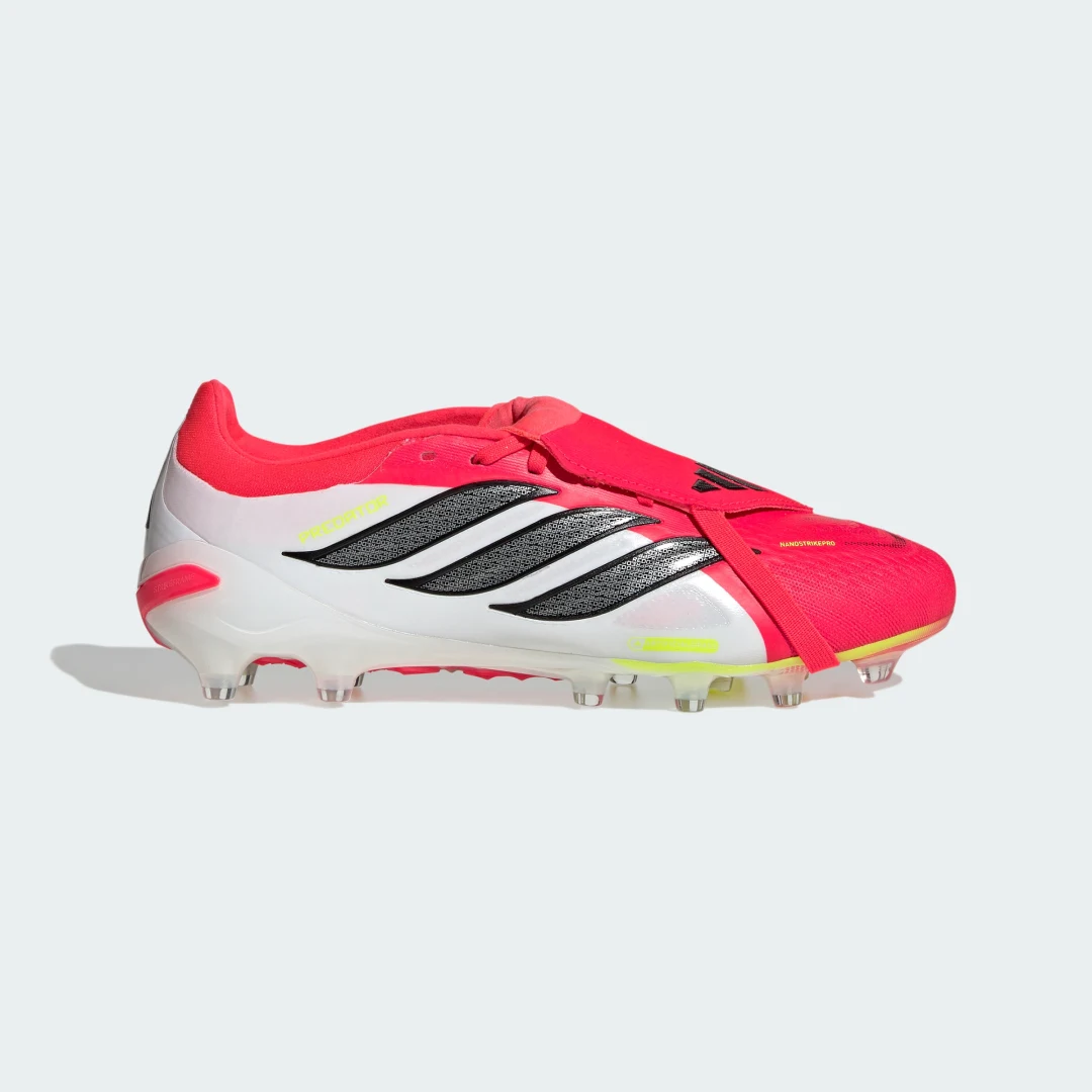 Thumbnail 1 de Adidas Predator Pro: bota de fútbol para césped artificial, versión con lengüeta plegable en rojo