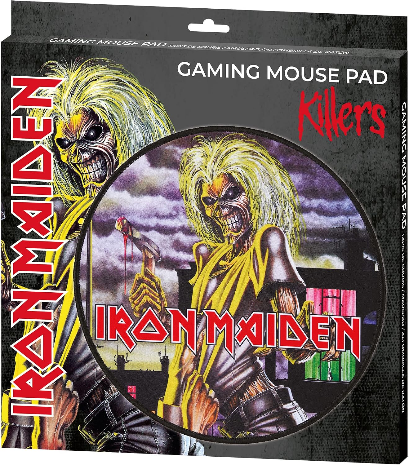 Detalle 1 de Subsonic Iron Maiden tappetino per mouse 90 x 40 cm con finitura antiscivolo