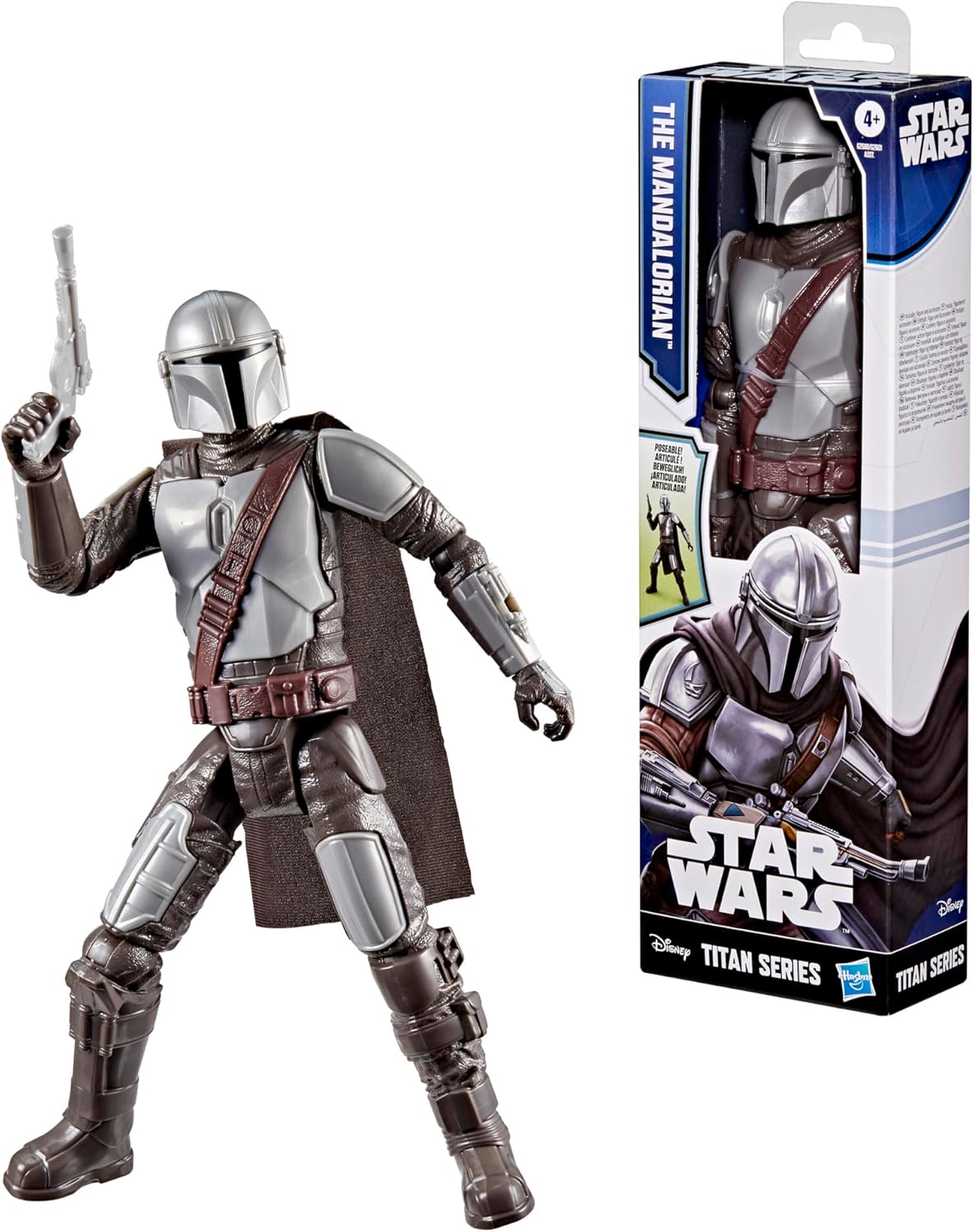 Thumbnail 1 de Star Wars Hasbro Titan Series: Il Mandaloriano, Action Figure da 30 cm