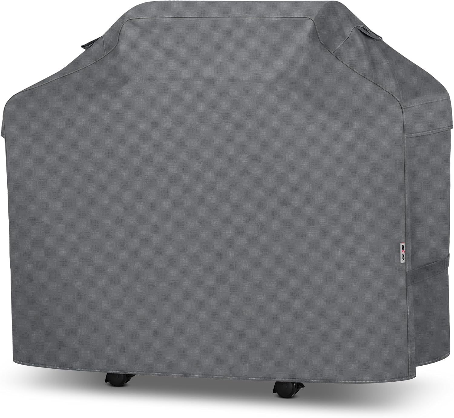 Detalle de Unicook B601001G 50-Inch Grill Cover, Vinyl-Coated Polyester, Gray