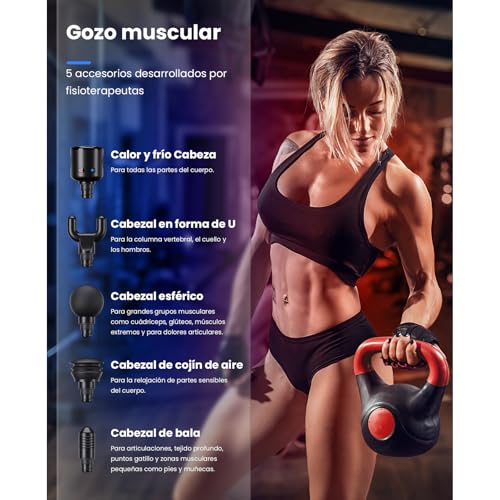 Thumbnail 7 de Bob and Brad T2 Pro Pistola de Masaje Muscular