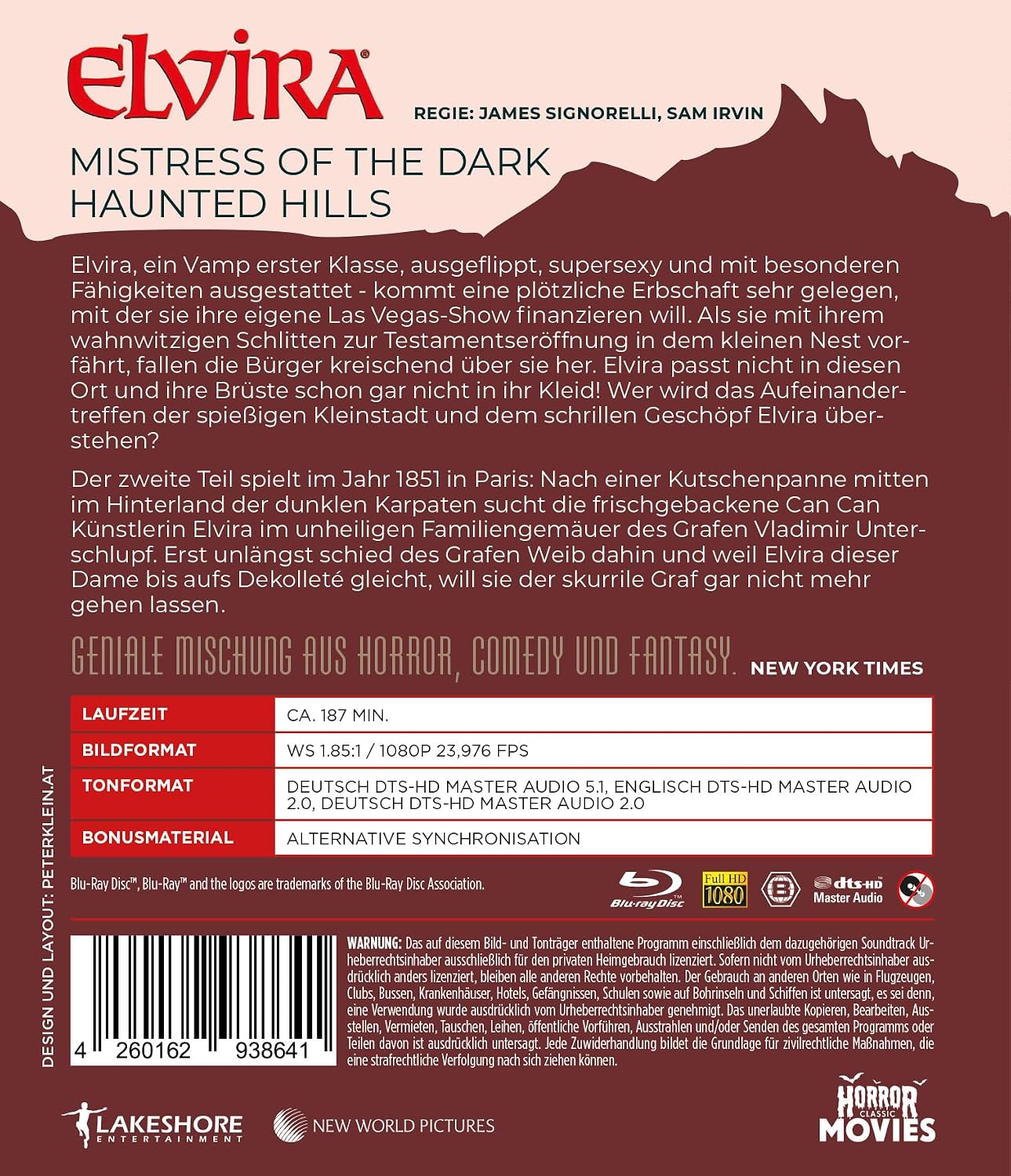 Detalle 2 de Costand Elvira Teil 1 & 2 Horror-Doppelpack