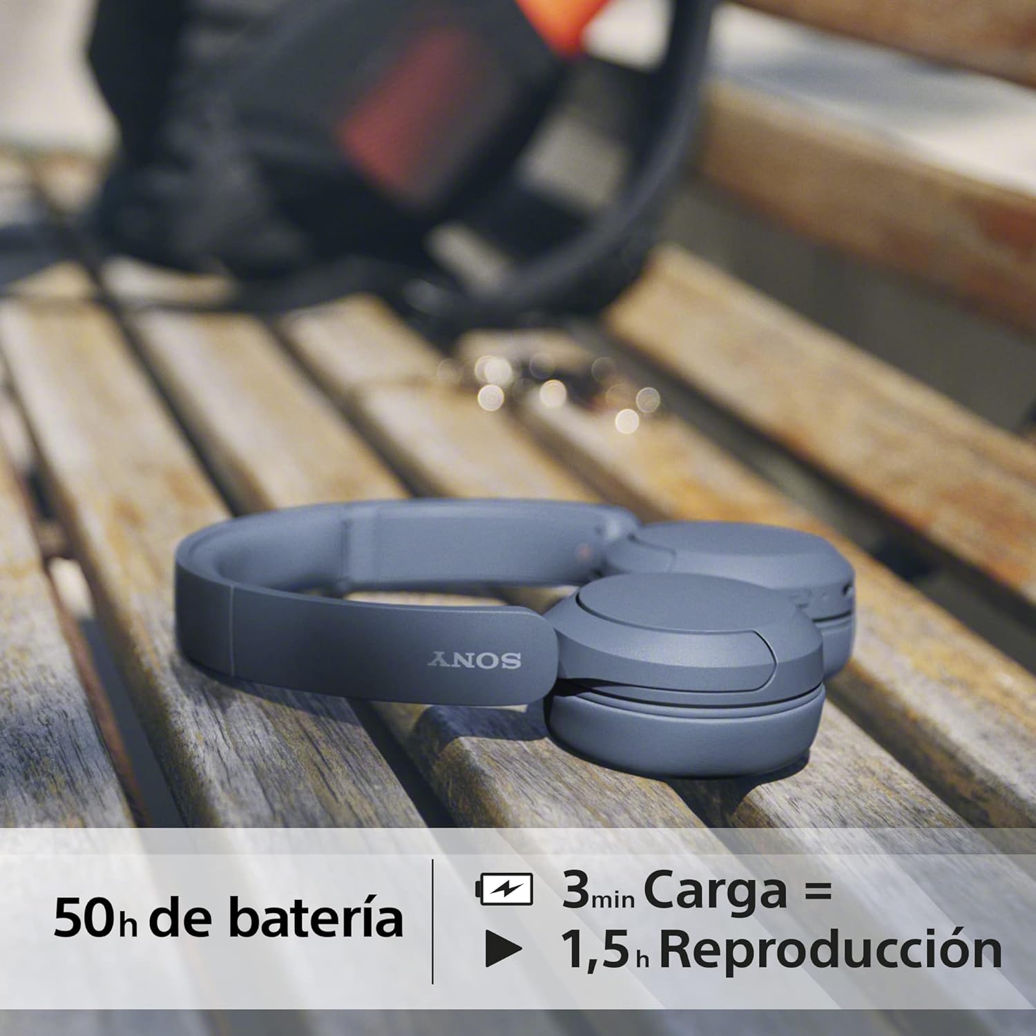 Thumbnail 5 de Sony WH-CH520 Auriculares Bluetooth inalámbricos, 50h, Azul