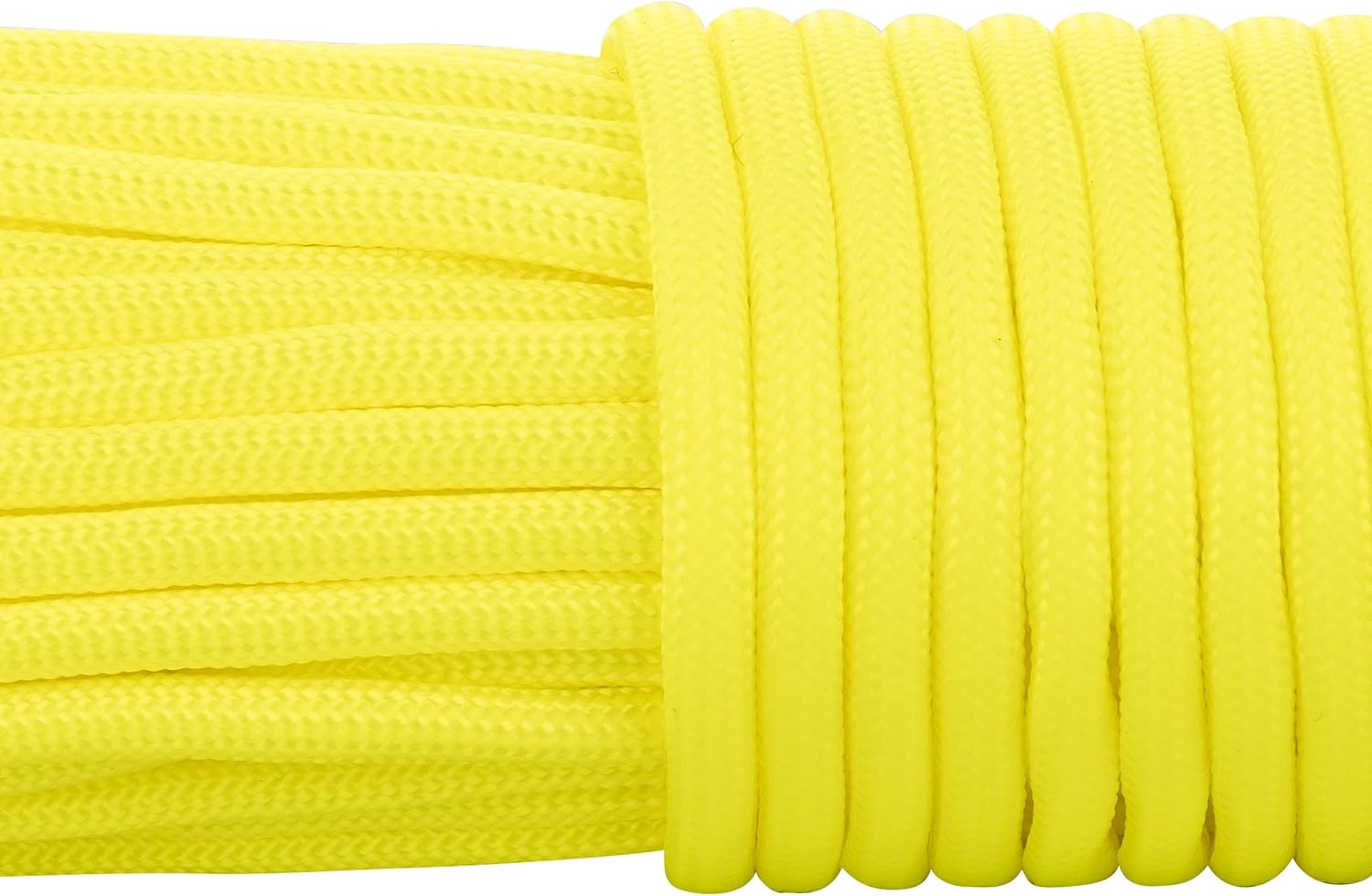 Detalle de GardenMate Paracord 550 in nylon per uso esterno da 31 m e 4 mm (7 fili) – colori disponibili