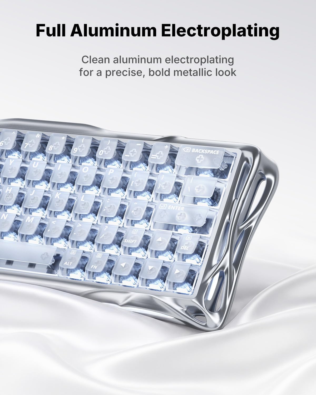 Thumbnail 2 de GravaStar Mercury V60 Pro 60% HE Magnetic Gaming Keyboard (True 8KHz, 0.005mm actuation, aluminum frame)