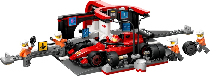Detalle 2 de LEGO City F1 Boxenstopp 60443