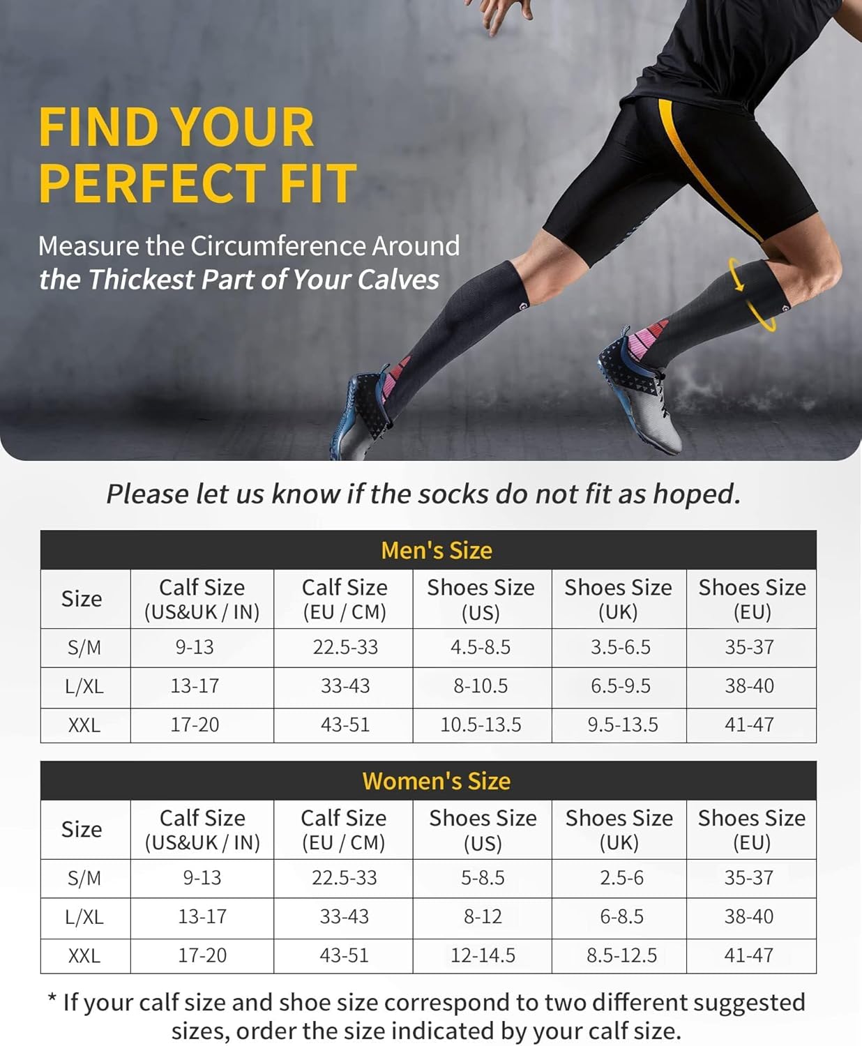 Thumbnail 1 de CAMBIVO Compression Socks for Women & Men – 2 Pairs, Travel and Daily Support