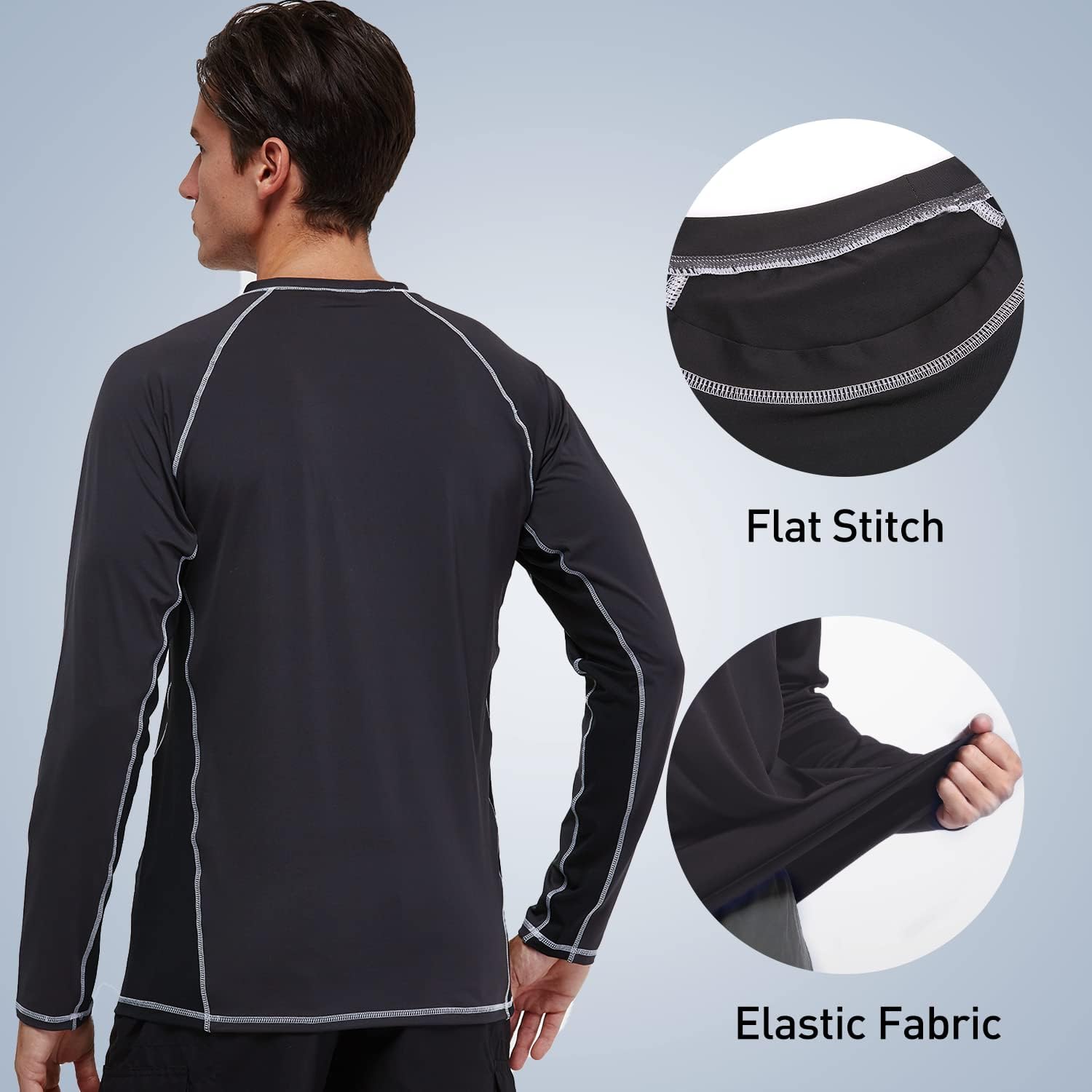 Detalle 2 de Arcweg Rashguard Mare Surf Uomo UPF 50+