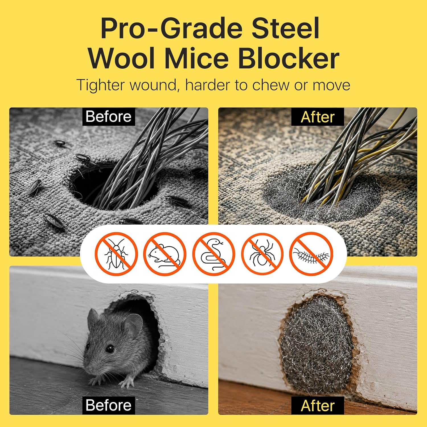 Thumbnail 2 de PICK FOR LIFE Steel Wool Mice 3m 🐭