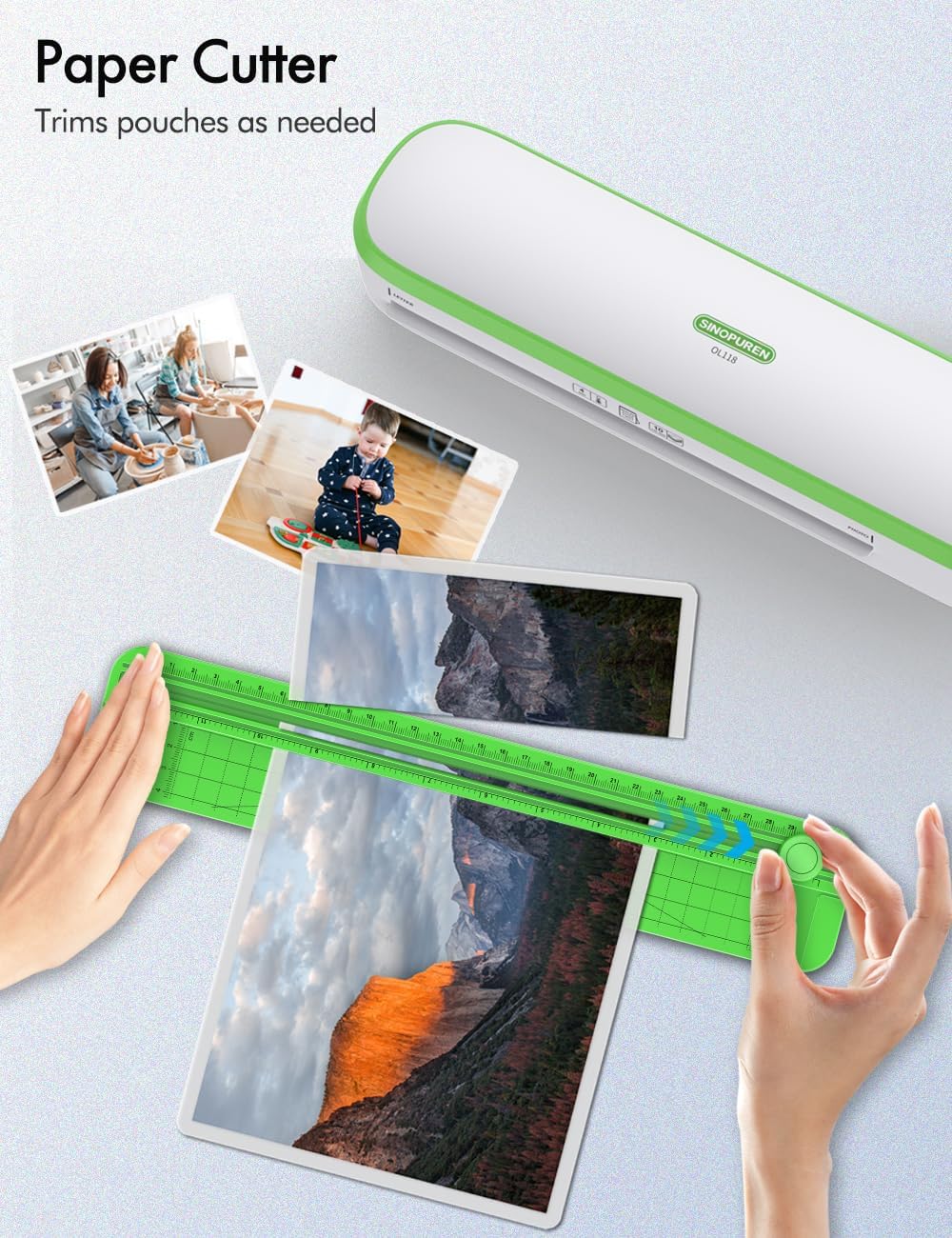 Thumbnail 2 de SINOPUREN Laminator 9-inch Quiet Laminator 📎