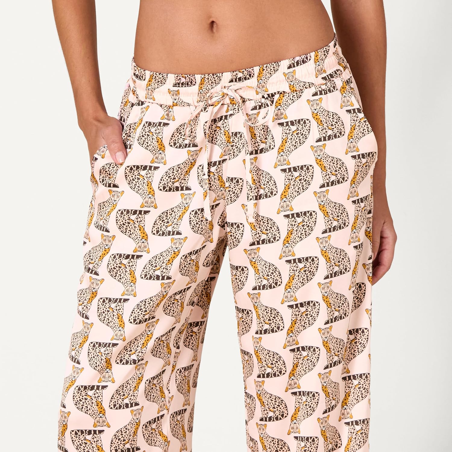 Thumbnail 2 de Amazon Essentials Women’s Regular-Fit Full-Length Satin Pyjama Trousers