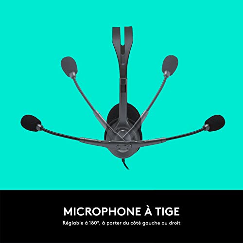 Thumbnail 4 de Logitech H111 Casque Micro Filaire – Écoute stéréo et micro rotatif, confort durable
