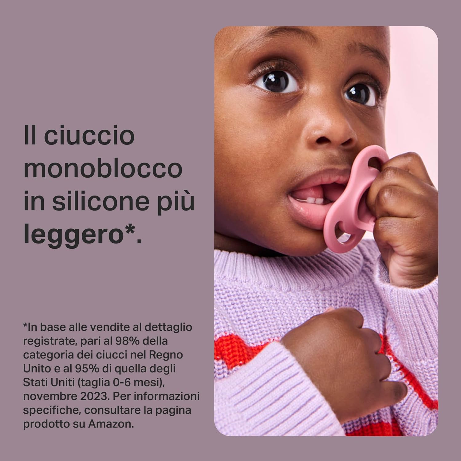 Thumbnail 3 de Tommee Tippee Ciuccio Ultra-light 0-6 mesi