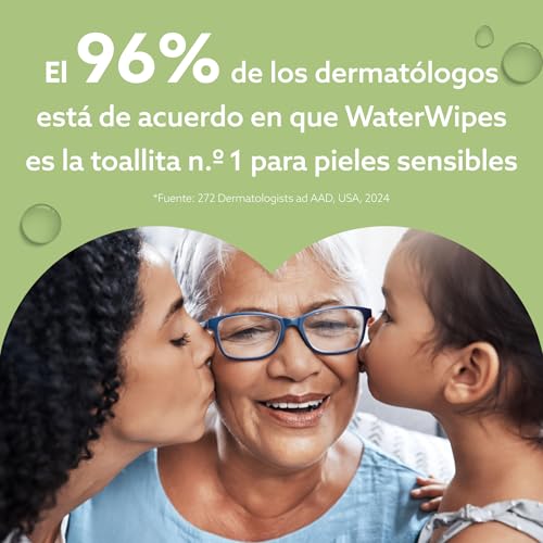 Thumbnail 9 de WaterWipes Sensitive+ toallitas para bebé, 12 paquetes y textura limpiadora
