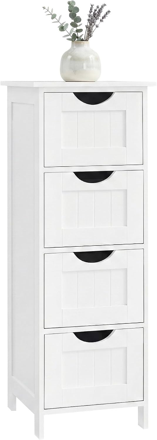 Detalle de VASAGLE Bathroom Storage Cabinet 30 x 30 x 82 cm