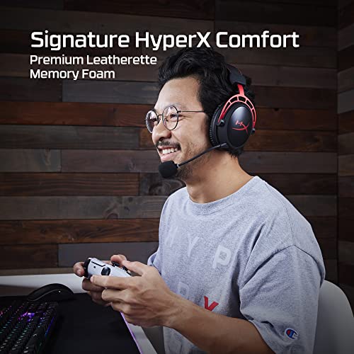Thumbnail 4 de HyperX Cloud Alpha Wireless Gaming Headset (Red) — 300-Hour Battery, DTS Headphone:X Spatial Audio