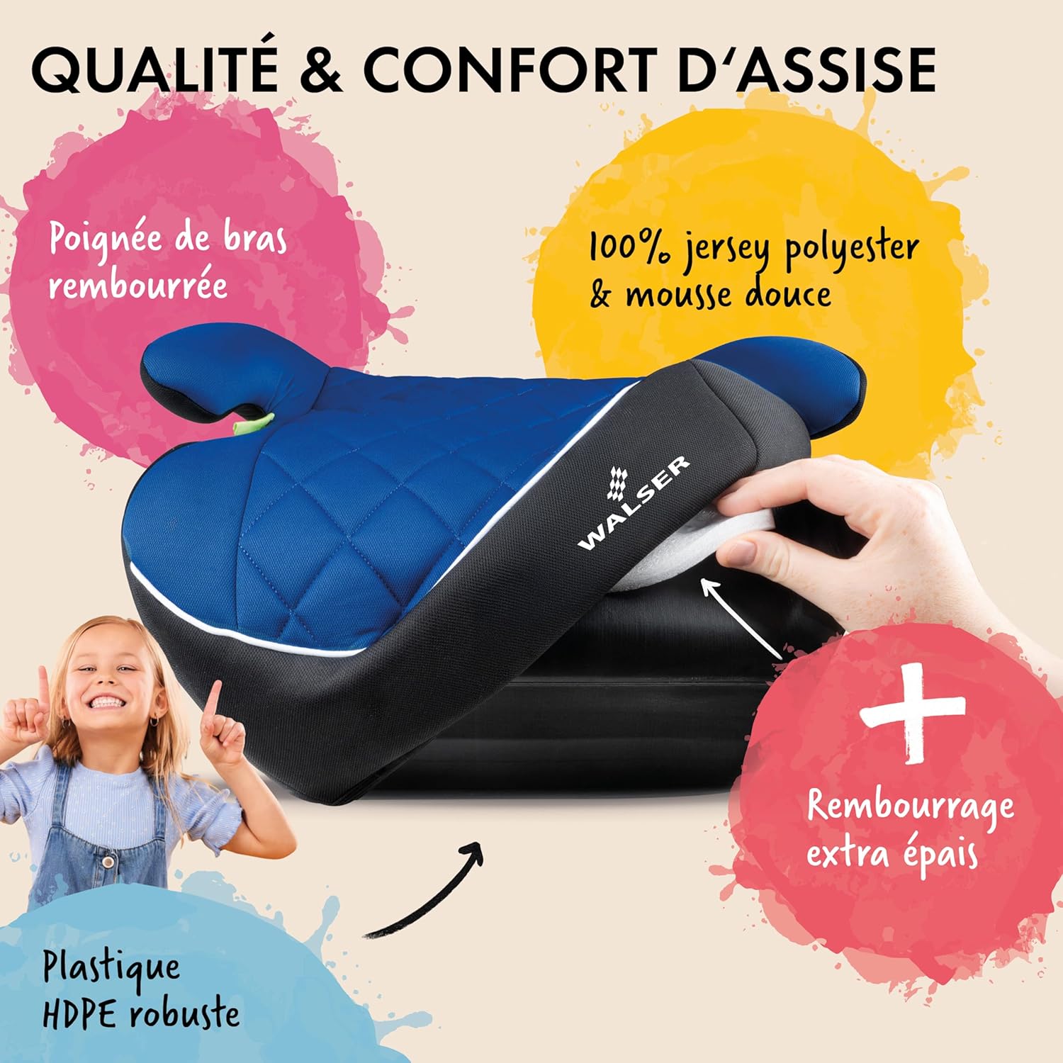 Thumbnail 2 de WALSER Andy rehausseur ISOFIX 125-150 cm