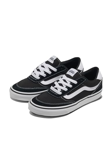 Detalle 2 de Vans Brooklyn LS Suede Canvas Black White 40.5 EU