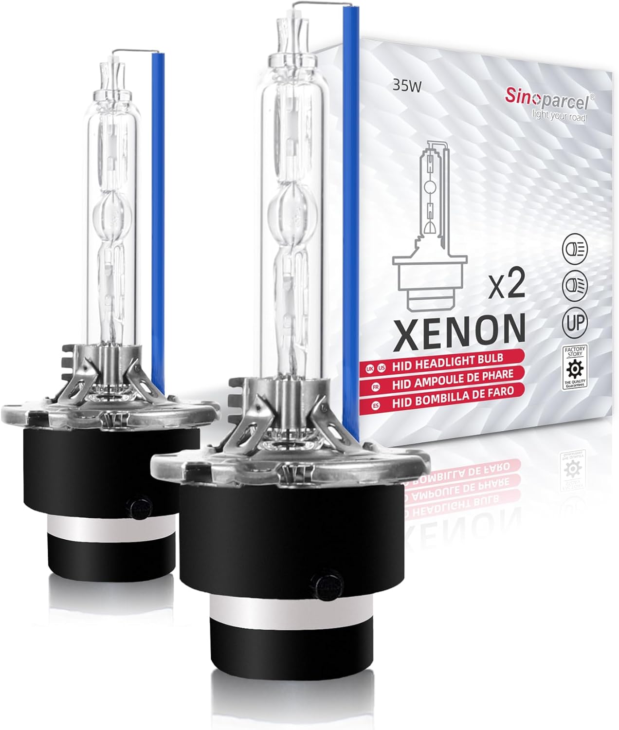 Thumbnail 6 de Sinoparcel Ampoule Bi-Xénon D1S/D1R 8000K HID – Lot de 2, 12V 35W