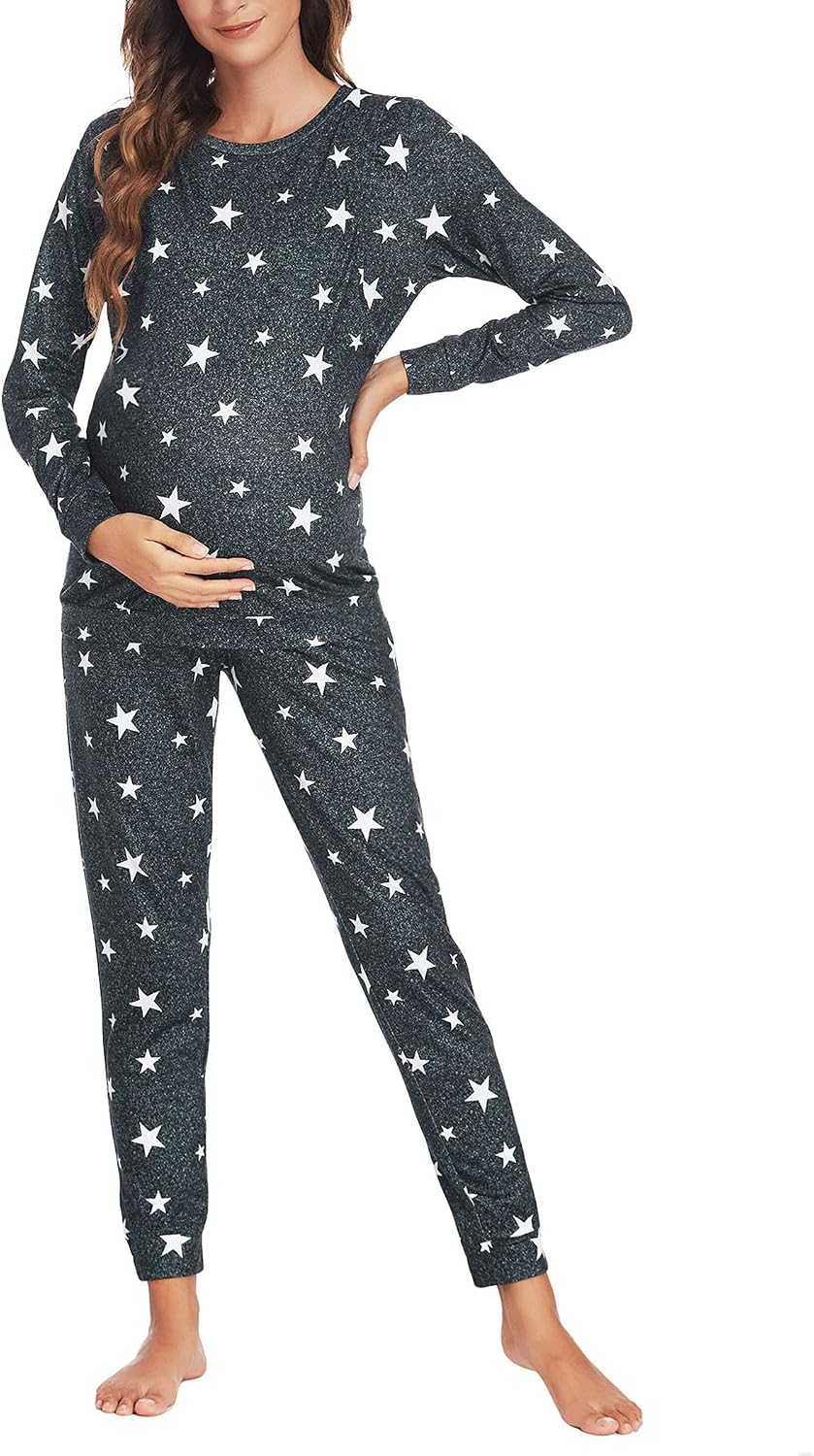 Detalle 2 de Ekouaer Pyjama Grossesse S-XXL đ€°