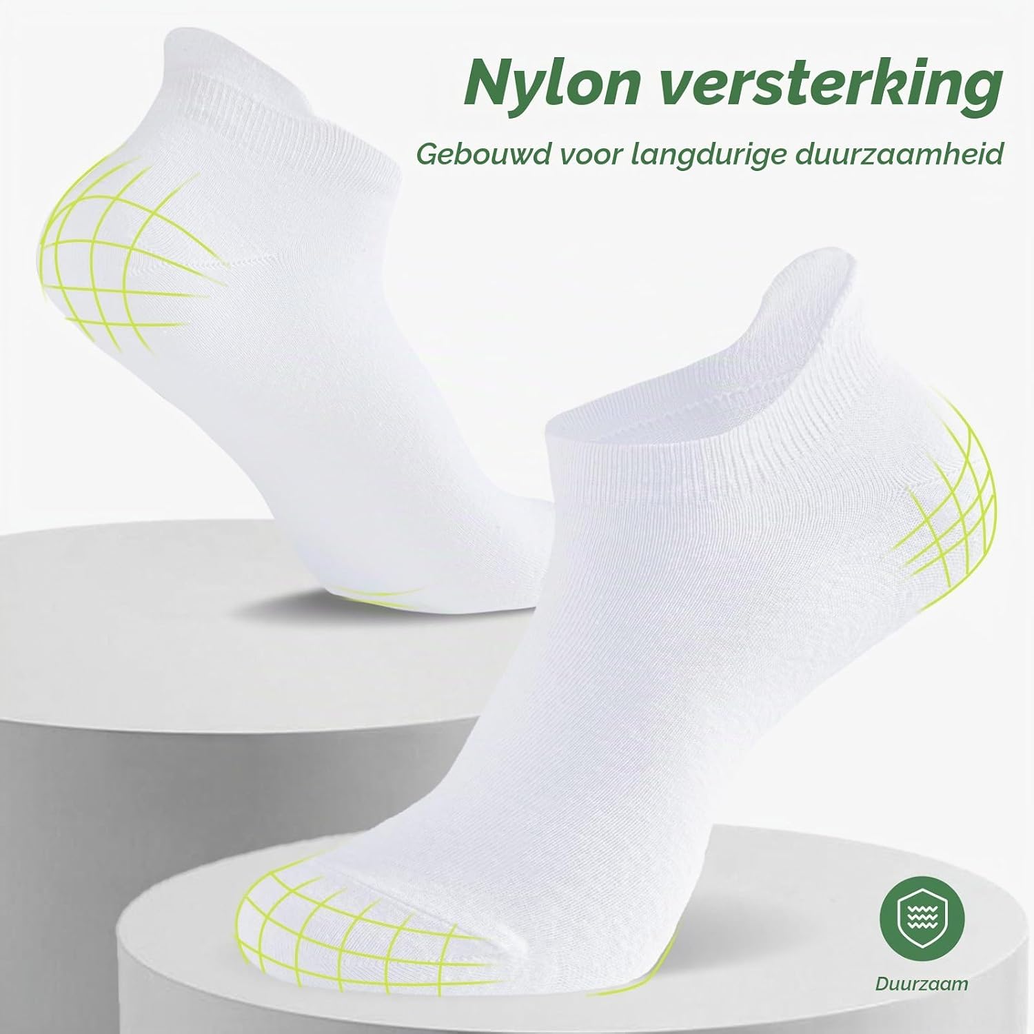 Thumbnail 5 de SockWaddles sneakersokken voor heren en dames, katoen en ademend