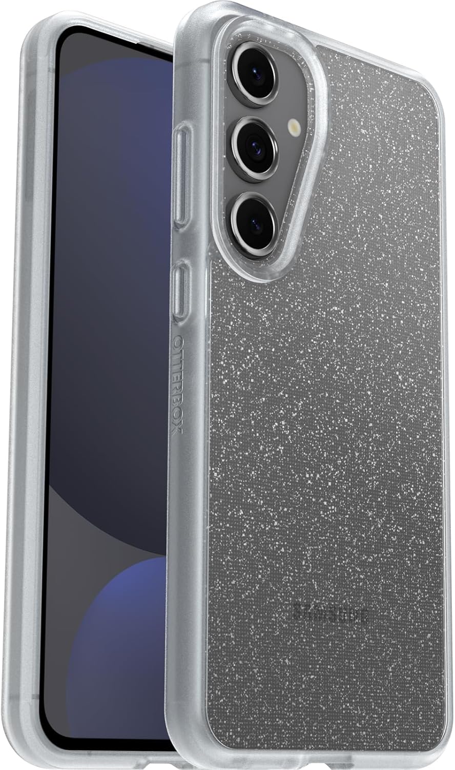 Thumbnail 1 de OtterBox React Series: Cover ultrasottile per Samsung Galaxy S24 FE, robusta protezione con stile Stardust/Trasparente