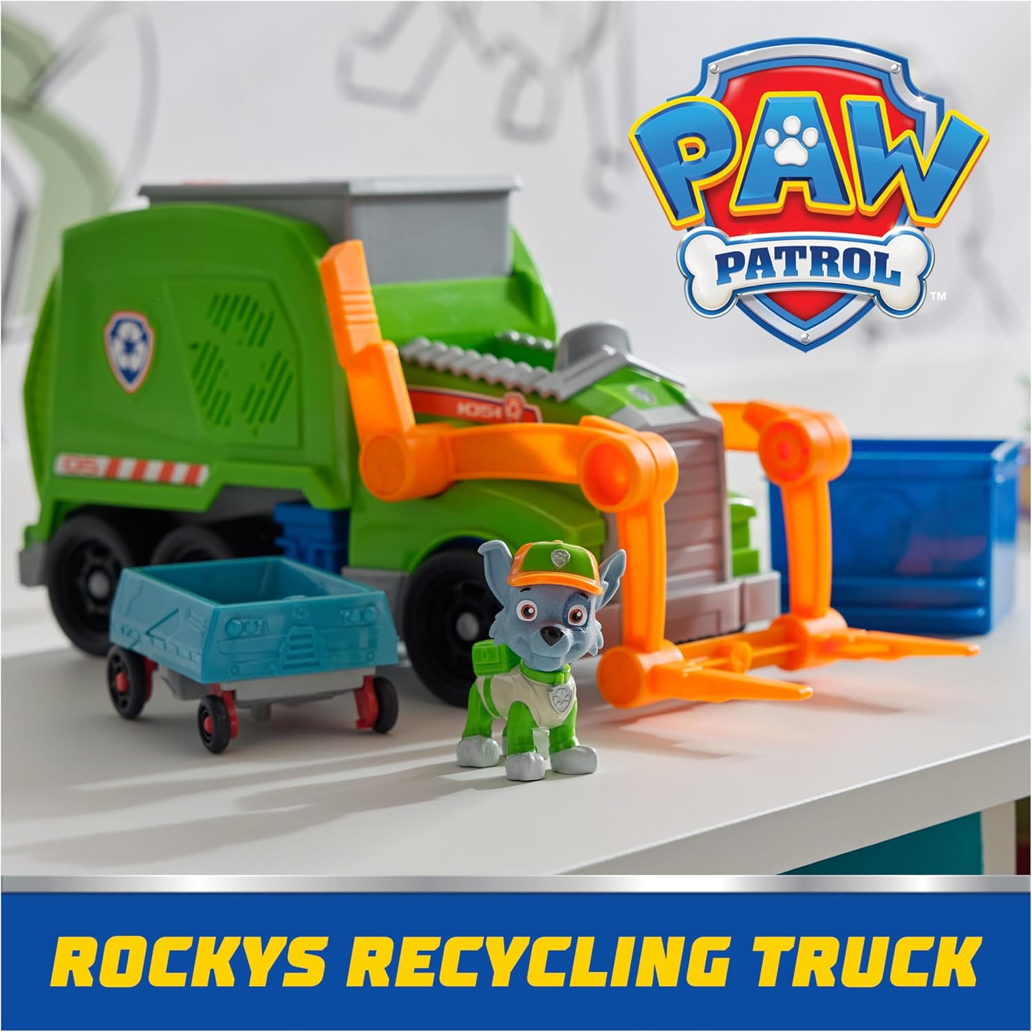 Detalle 2 de PAW PATROL ExtragroĂer Recycling-Truck 1 đ
