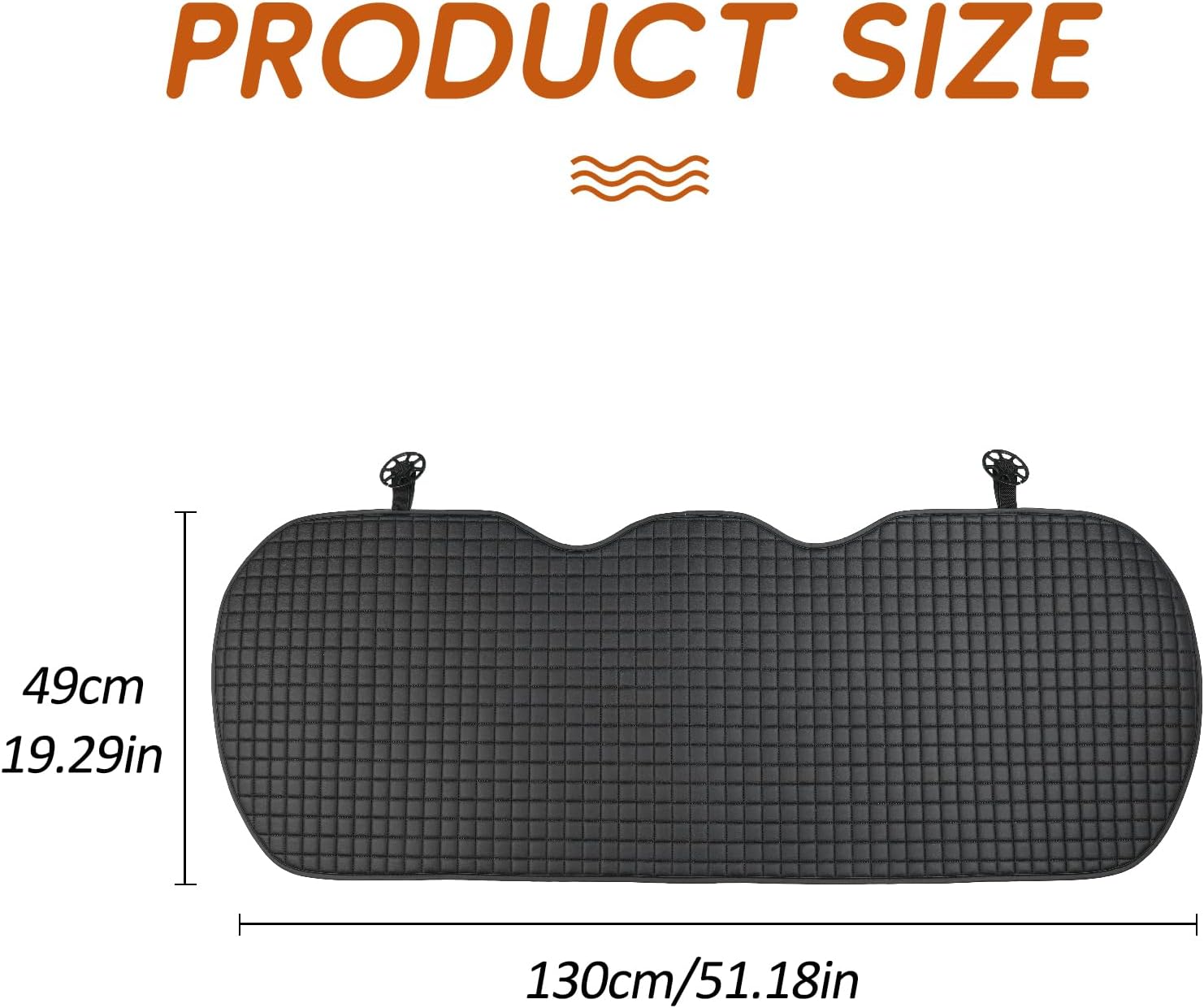 Thumbnail 4 de ZATOOTO Sitzkissen für die Rückbank: wasserdichte PU-Leder Sitzauflage mit Anti-Rutsch