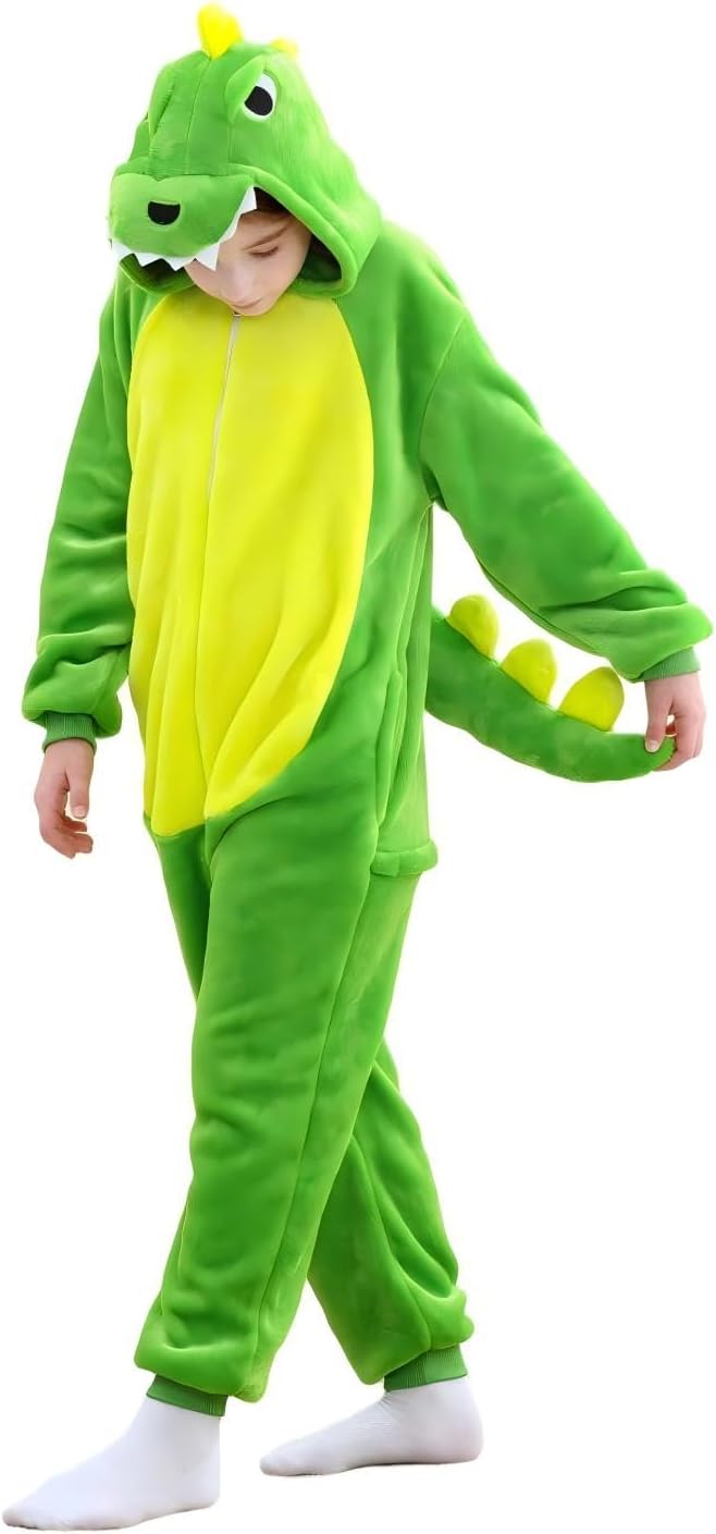 Detalle de Todler Ctpy Unisex Animal Onesie Pajamas – Flannel Sleepwear for Kids