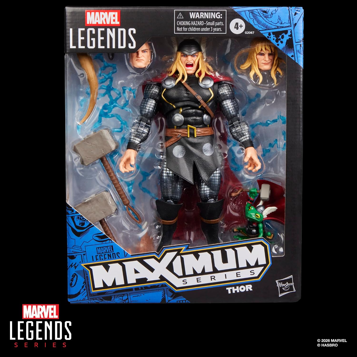 Detalle 2 de Marvel Legends Maximum G2067 Thor – figurka Deluxe 15 cm z 14 akcesoriami