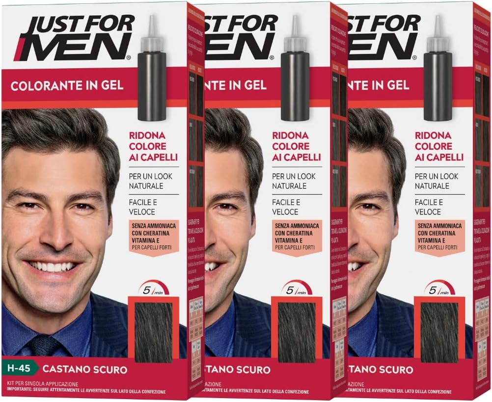 Detalle de Just For Men H45 tinta semipermanente 8 settimane