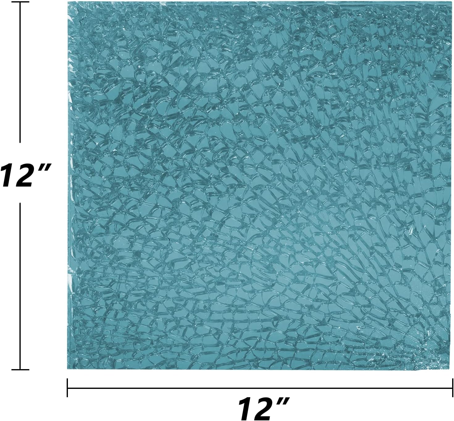 Thumbnail 6 de GASPRO fire glass Blue -20IB, 20 lb Reflective Fire Pit Glass, 1/2-Inch Caribbean Blue