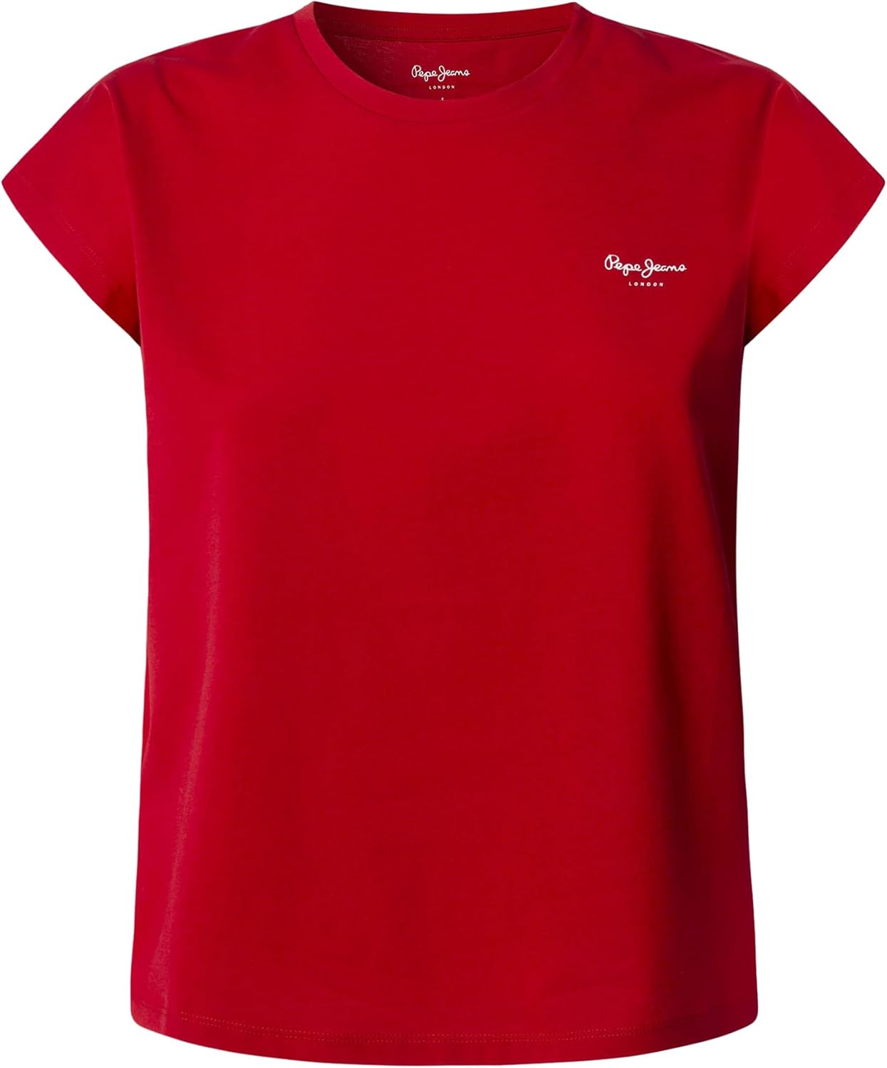 Detalle de Pepe Jeans Blooma T-Shirt Donna – semplicità casual con tocco di stile
