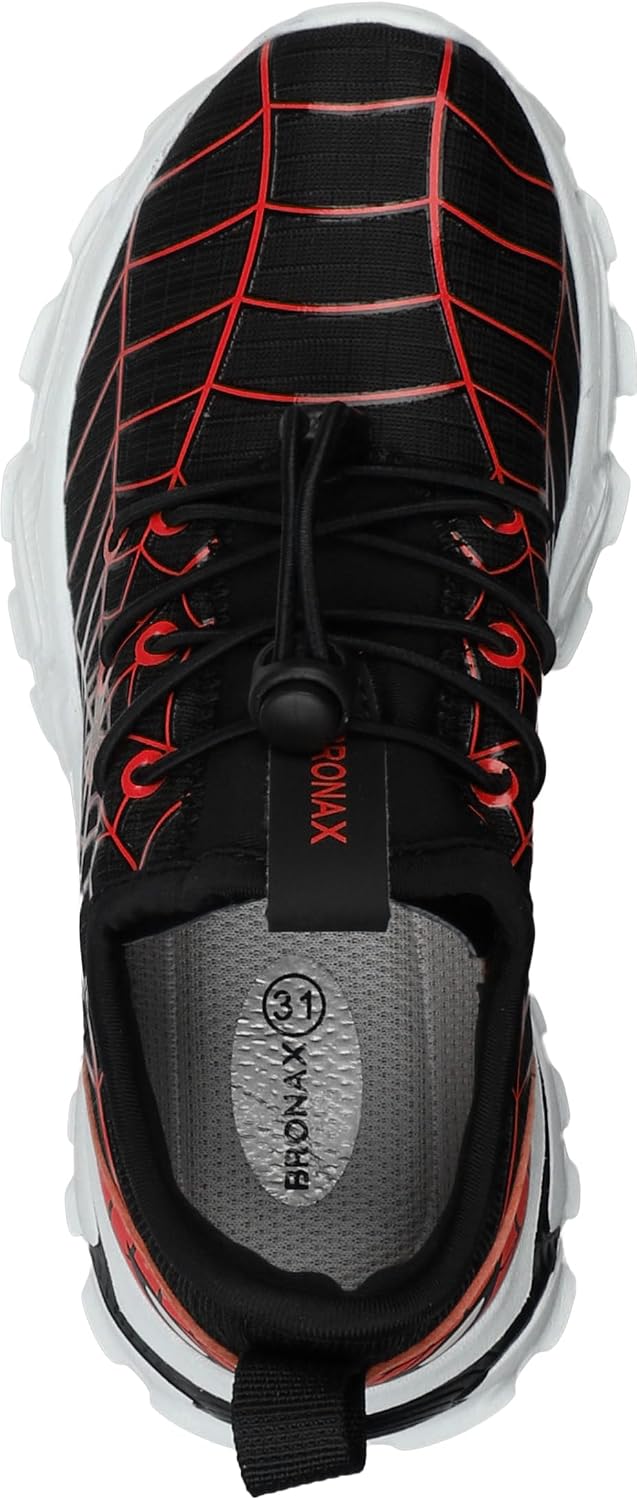 Detalle de BRONAX Little/Big Boys Tennis Shoes: Lightweight, Comfortable Sneakers for Kids