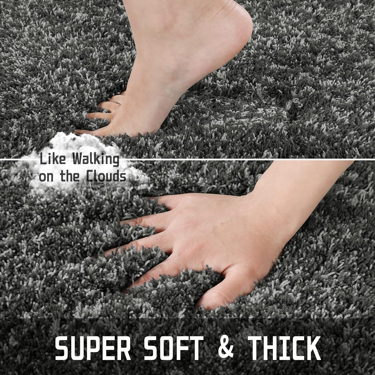Thumbnail 3 de Yimobra Bath Rug 32x20 Ultra-Soft Bath Mat