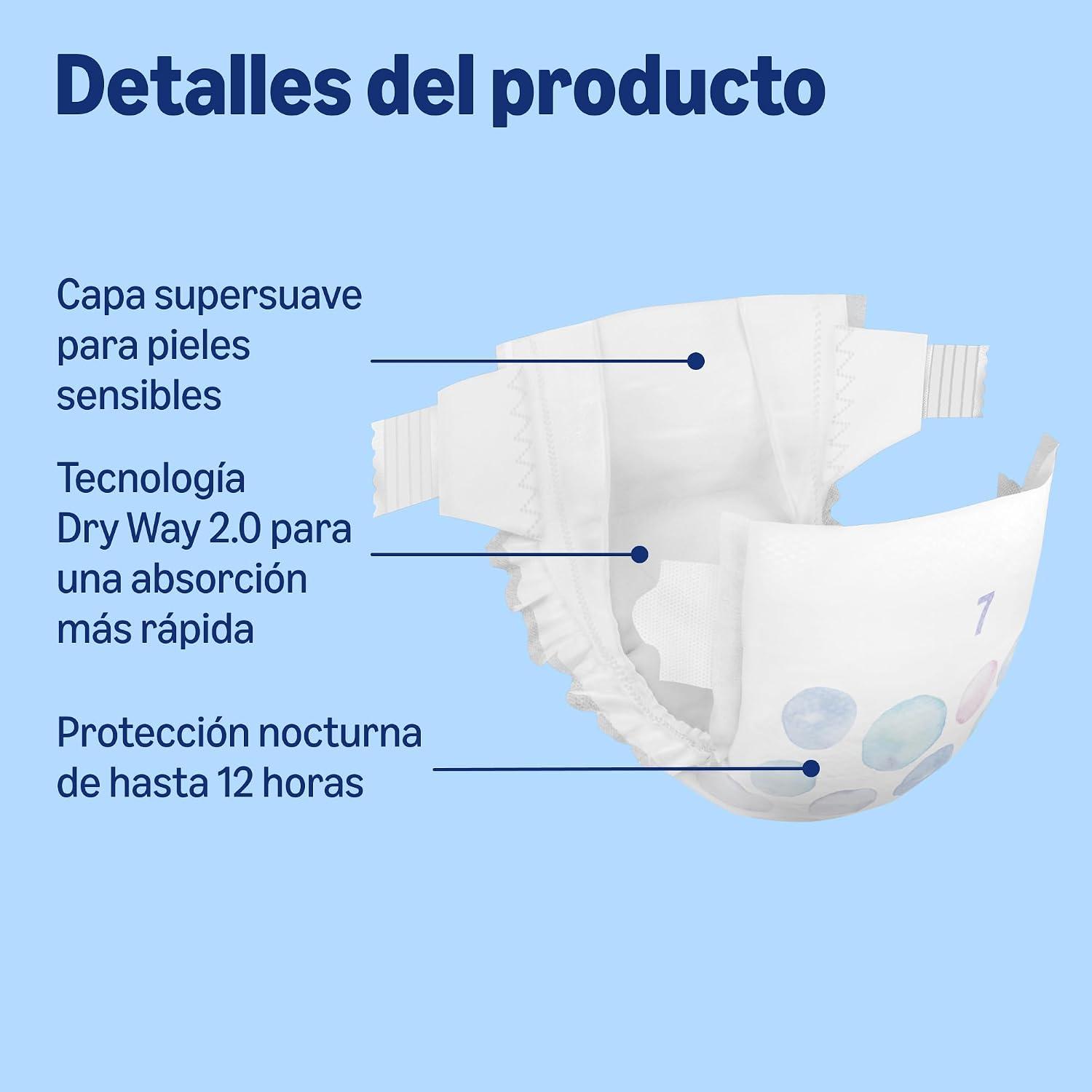 Detalle de By Amazon Pañales Ultrasecos Talla 7 112 unidades