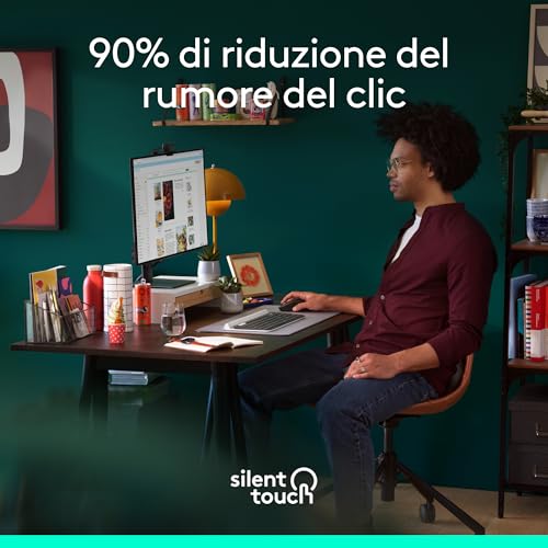 Detalle de Logitech Signature M650 Wireless: mouse ergonomico per mani piccole e medie