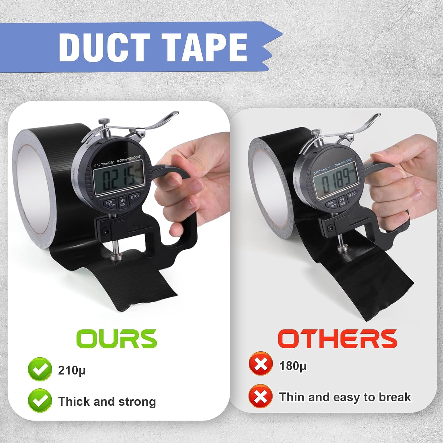 Thumbnail 4 de Fyguard Duct Tape 48mm x 40m pack of 3