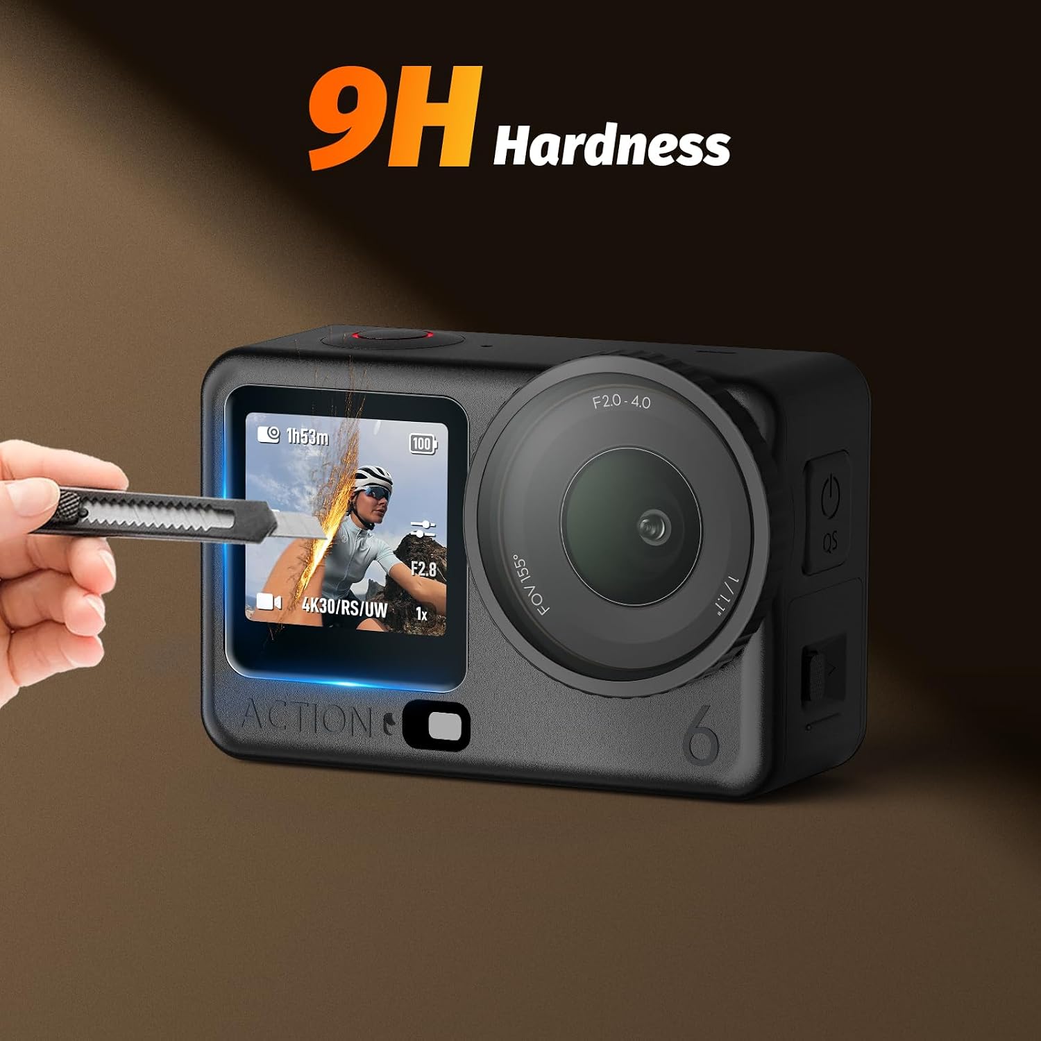 Thumbnail 5 de AMAZEAR Objektivschutzfolie für DJI Osmo Action 6