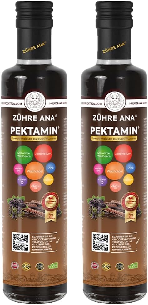 Detalle de Zühre Ana Schwarzer Maulbeer Extrakt – Maulbeersirup mit natürlichem Karadut-Extrakt, vegan