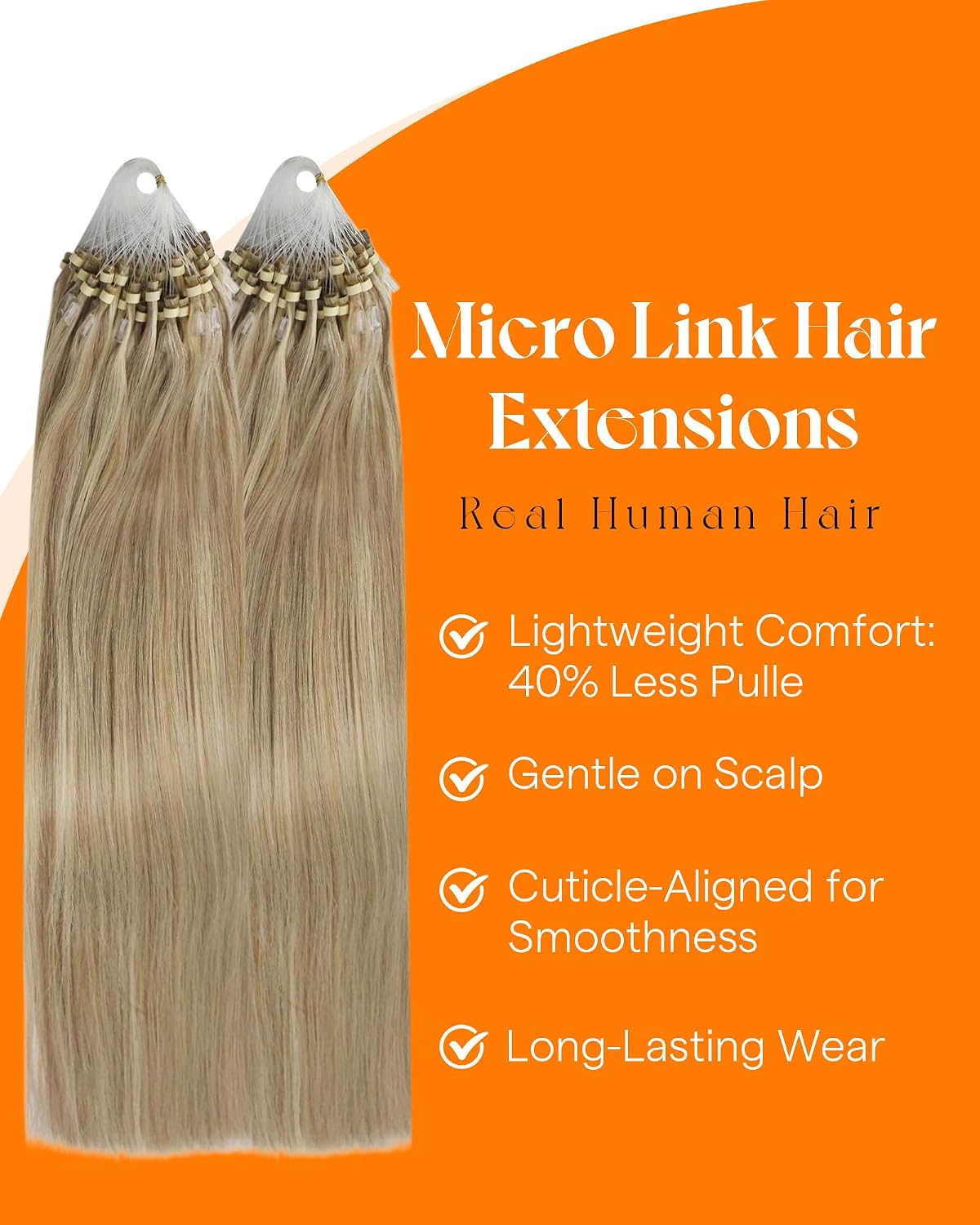 Detalle de Sunny Hair Micro Link 24-inch 57g Extensions