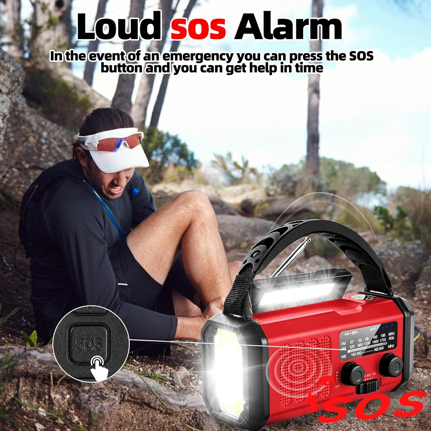 Thumbnail 5 de QAUYYW Emergency Weather Radio NOAA AM/FM