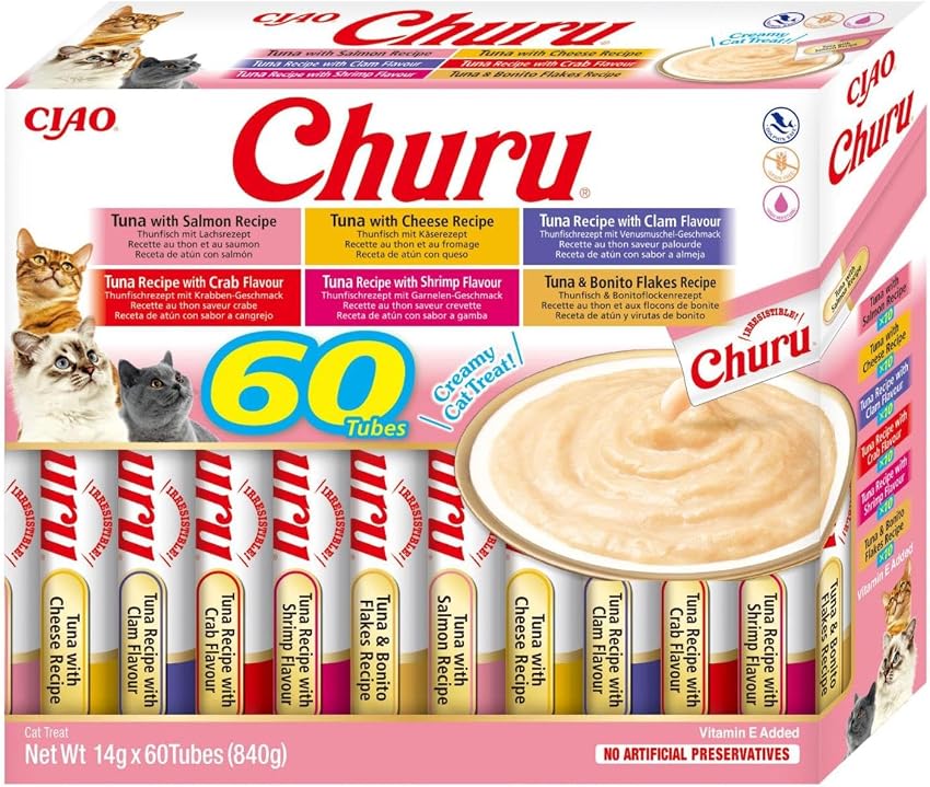 Thumbnail 6 de CHURU Cat VARIEDADES DE ATUN Bote 700 g 🐱